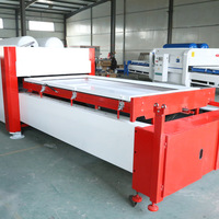 Presse à membrane sous vide automatique pour le travail du bois, équipement de lamination de feuilles de PVC de haute qualité avec contrôle PLC pour la fabrication de portes de placards en MDF