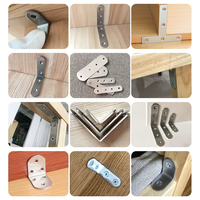 Badezimmers piegel Side Box Tisch Garten bett gegossen 90 Grad Eck halterung Glas Dental Metall halterungen