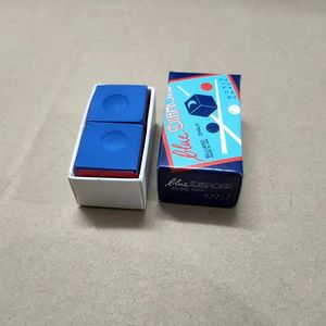 Gesso per Stecca da Biliardo Blue Diamond Dragon Guny di Alta Qualità, Polvere Oleosa, Accessori per Biliardo, 2 Pezzi - Product Image 2
