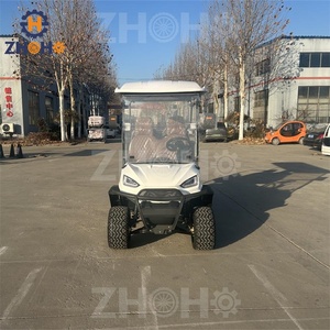 Voiture de golf électrique de style moderne, design simple et élégant, adaptée à diverses occasions et besoins esthétiques - Product Image 2