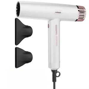 Secador de cabelo inteligente Poweroff 1800W em forma de T de íon negativo de alta velocidade profissional Revair com bicos