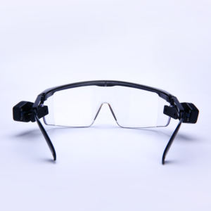 Lunettes de protection des yeux en polycarbonate à cadre clair avec couverture enveloppante Bouclier de vision résistant aux chocs et aux rayures - Product Image 3