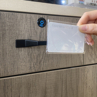 Serrure Intelligente Électronique pour Meuble d'Armoire, Verrou Invisible à Capteur Caché pour Tiroir, Carte RFID
