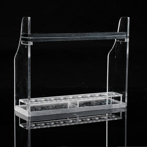 Soporte de Tubos Acrílicos ESR Hui En para Pruebas de Sedimentación Sanguínea, 12 Orificios, Uso Profesional en Laboratorio - Product Image 3