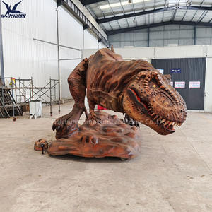 Fabricant du programme <span class=keywords><strong>Dino</strong></span> Park Décor d'Halloween hyper-réaliste personnalisé Grand dinosaure grandeur nature Animatronicos <span class=keywords><strong>T</strong></span> <span class=keywords><strong>Rex</strong></span> à vendre - Product Image 3