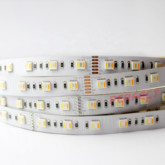 Hot Christmas Light 12v 24v 60leds/m 5050 Led Strip 5 in 1 RGBWW CCT Led Light Strip WIFI Smart Flexible Led Strip Light