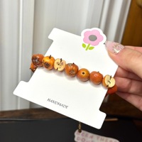 Instagram-stijl plastic hars imitatie fruit kralen armband appel citroen bosbes sinaasappel ketting