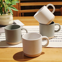 Mug en céramique personnalisé créatif de 12 oz, avec des points de couture mouchetés, ciel étoilé, pour latte, thé, café, lait, cadeau publicitaire