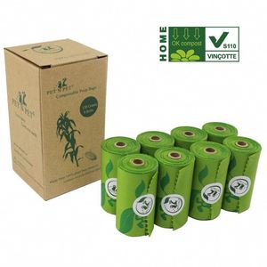 Custom Printed <b>Compostable</b> Biodegradable Dog Poop <b>Bags</b> Private Label Wholesale Bio Degradable Dog Waste <b>Bag</b> - Product Image 6