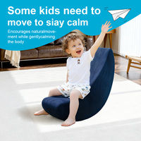 Chaise à bascule sensorielle pour enfants, mousse haute densité, chaise apaisante, CertiPUR-US OEKO-TEX pour la maison, l'école, OEM, vente en gros