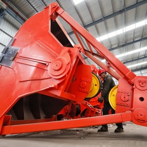 Single Beam Gantry Crane with Mechanical Shell-type Two-steel-<b>wire</b>-rope <b>Control</b> Grabber - Product Image 5