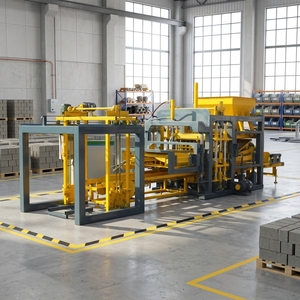 bibo Reliable Investment QT4-15s Concrete Brick Machine with Low Maintenance and High Output - Product Image 1