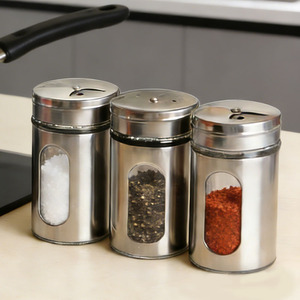 Stainless Steel Spice Jars With Airtight Lids For Kitchen And Camping Use - Product Image 4