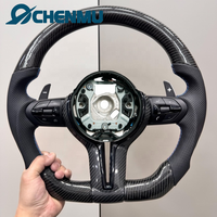Volant en Suède avec Garniture en Carbone d'Usine pour BMW F01 F07 F10 F20 F22 F30 F31 F32 F35 M5 F87 M3 F80 F82 F90 X5 F15 F16 F36 F32