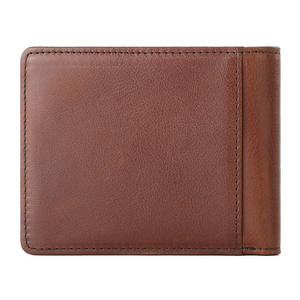 กระเป๋าสตางค์แบบสั้น Royal Bagger RFID Blocking สำหรับผู้ชาย หนังวัวแท้ พร้อมสลักชื่อฟรี  ใส่บัตรได้ ดีไซน์วินเทจเท่ๆ - Product Image 2