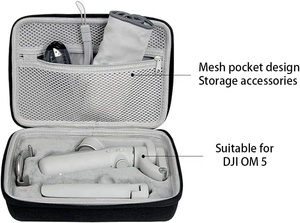 Étui de transport EVA portable personnalisé pour <span class=keywords><strong>stabilisateur</strong></span> de <span class=keywords><strong>smartphone</strong></span> <span class=keywords><strong>DJI</strong></span> <span class=keywords><strong>OM</strong></span> <span class=keywords><strong>5</strong></span> accessoires sac de rangement protecteur - Product Image 2