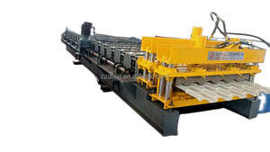 PLC 제어 유광 시트 지붕 패널 기와 제조 기계 - Product Image 2