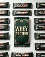 Poudre de protéines de lactosérum OEM en sachet individuel, complément nutritionnel sportif riche en protéines, nutrition quotidienne pour la remise en forme