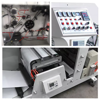 Machine d'impression d'étiquettes autocollantes PVC transparent BOPP PET IR UV Flexo (avec découpe et refendage)