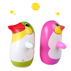 Wholesale Custom High Quality PVC Water-Filled Toys Indoor and <strong>Outdoor</strong> Children's Inflatable Penguin <strong>Boxing</strong> <strong>Bags</strong> for Sale - Product Image 4