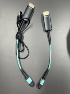 MPO Premium para HDMI 2,1 sobre fibra con chaqueta de PVC 48gbps 4K 120Hz/8K 60Hz 30m 300M Rango de m para HDTV Monitor REPRODUCTOR DE DVD hogar - Product Image 3