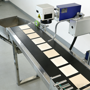 เครื่องมาร์กกิ้งด้วยเลเซอร์ยูวีแบบอัตโนมัติสำหรับถุงพลาสติก กล่องกระดาษ วันที่ รหัส QR รหัสเมทริกซ์ โซลูชันการมาร์กกิ้งแบบติดตามได้ - Product Image 2