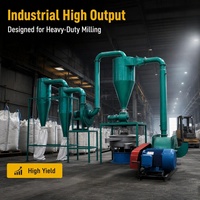 Broyeur de poudre métallique à haut rendement, machine de broyage à flux d'air pour flocons d'aluminium, copeaux de cuivre, ferraille