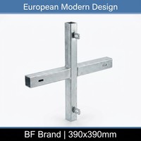 Pince de support transversale 390*390mm en acier Q235 galvanisé à chaud, pour coffrage moderne européen, construction facile