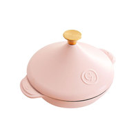 Tajine fonte émaillée Offre Spéciale rose mini revêtement céramique marmite Tajine