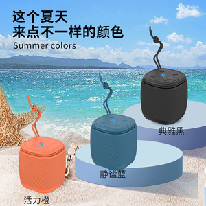 Portable <b>Speaker</b> <b>Mini</b> With Tws Stereo Sound Outdoor Use 5W Rechargeable Battery Colorful Led Light - Product Image 3