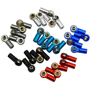 Bộ 10 M3 nhôm bóng khớp Tie Rod End liên kết cho 1/10 Rock Crawler cars-cho SCX10 90046 <span class=keywords><strong>D90</strong></span> D110 CC01 mô hình - Product Image 1