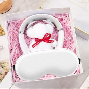 Wholesale Summer Essentials Office Sleep Relaxation Relief Gadget Eye Mask Neck Massager Mini Fan Promotional Events <b>Gift</b> Set - Product Image 1