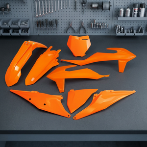 Kit Plastiche Arancione 127 per Moto KTM SX 125 2019-2022 Accessori Moto - Product Image 2