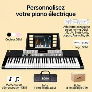 Teclado Electrónico Multifuncional <span class=keywords><strong>de</strong></span> Alta Calidad Terence Sp611 <span class=keywords><strong>de</strong></span> 61 Teclas, <span class=keywords><strong>Piano</strong></span> Electrónico Educativo, <span class=keywords><strong>Piano</strong></span> Digital ABS - Product Image 4