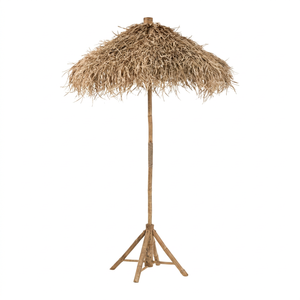 Tropical Outdoor Thatch Parasol | Beach <b>Umbrella</b> for Resorts, Hotels & Poolside Areas | Custom Size & Design - Product Image 1