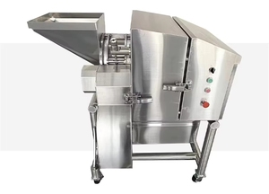 Máquina Cortadora de Carne Automática Comercial de Acero Inoxidable para Cortar Pollo, Pescado, Cerdo, Res, Cordero, Huesos y <span class=keywords><strong>Pierna</strong></span> de Res - Product Image 4