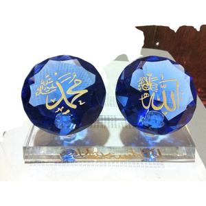 Mh-g0206 chaud islamique religieux décoratif cadeaux de mariage Souvenirs lac bleu cristal diamant - Product Image 2