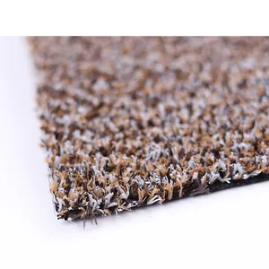 Hot Selling Khaki 7-10mm artificial grass supports custom factory direct sales for quick shipment carpet