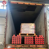 Буровая труба REG 3 дюйма (2 3/8 дюйма), 76 мм, длина 2 м, кованая из нержавеющей стали, для буровых установок DTH, для добычи руды, бренд Jinghe