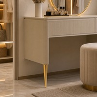 Pieds de meubles télescopiques en métal modernes et réglables pour armoires, tables basses et utilisation en salle de bain - Robustes et résistants