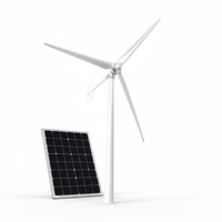 Éolienne à haute efficacité Luvorb 10KW 12KW 15KW 20KW HAWT, système de générateur éolien solaire