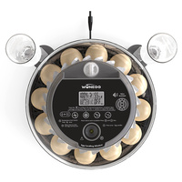 Incubateur d'œufs électrique automatique Wonegg Farms Nurture Right à 12 voix pour l'éclosion des poussins avec vue à 360 degrés