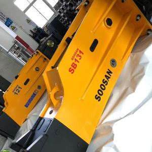 SOOSAN SB131 Brise-roche hydraulique de type boîte, CORPS PRINCIPAL, FOURNITURE DIRECTE D'USINE, GARANTIE UN AN, CARACTÉRISTIQUES STANDARD INCLUSES - Product Image 1