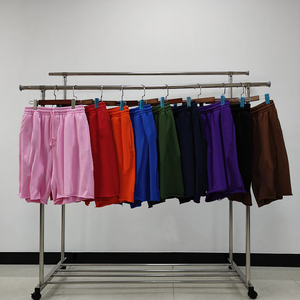 Pantalones Cortos Casuales de Marca Streetwear de Alta Calidad, 100% Algodón, Estilo Hip Hop, Denim, con Estampado Puff, para Hombre - Product Image 5