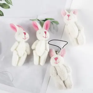 2022 Hot sale products Mini joint bunny plush toy accessories small doll pendant plush animal keychain
