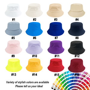 Hot Selling Cartoon <b>Sunscreen</b> Fisherman Bucket Hat Custom Logo Printed Embroidered 100% Cotton Breathable Casual Party - Product Image 3