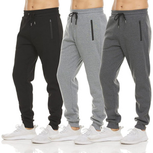 Pantalones Deportivos Jogger para Hombre al por Mayor con Logotipo Personalizado, Ajustados, Lisos, para Actividades al Aire Libre - Product Image 1