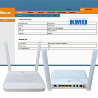 Modem ONT HG6145D2 d'occasion 4GE+1TEL+2USB WiFi 2.4GHz/5GHz Routeur avec micrologiciel anglais FTTH GPON ONU IP