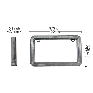 Éclairage de plaque d'immatriculation LED RGB pour moto, feu arrière <span class=keywords><strong>clignotant</strong></span> de frein et de marche arrière, étanche IP65 12V, plaque universelle pour moto américaine - Product Image 6