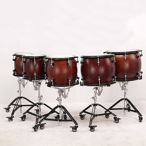 Batterie de percussions professionnelle à cinq tons, portable, pour orchestre d'adultes et spectacles d'enfants, avec baguettes incluses - Product Image 2